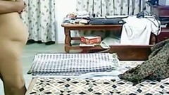 arab in homemade video: Homemade Mature Arab Married Couple Foreplay and Missionary