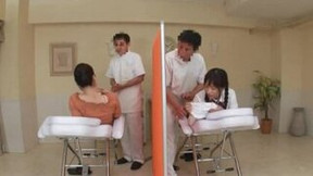 japanese video: Lubricant Massage Daughter and Mom-2