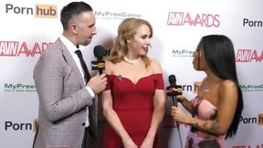 behind the scenes video: Pornhub on the Red Carpet with Asa Akira and Keiran Lee