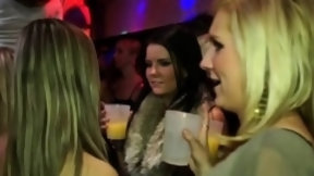 disco video: Beautiful bitches discovered petite dick in club