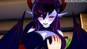hentai monster video: FUCKING THE SEXIEST SUCCUBUS EVER WITH LONG MELONS AND TIGHT TWAT - CARTOON ANIME UNCENSORED