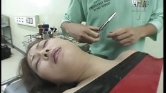 asian doctor video: Asian cutie examined by doctor