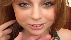 amateur teen video: Tiny 4 foot teen gives an amazing blowjob