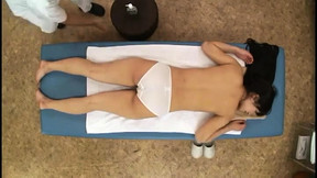 adorable japanese video: Cute Asian babes get sexually fulfilled on the massage table