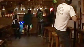 waitress video: Waitress groped and fucked in restaurant (censored)