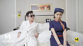 chinese babe video: ModelMedia Asia-Seduce Stewardess Do Sex-Ou Ni-MSD-038-Best Original Asia Porn Video