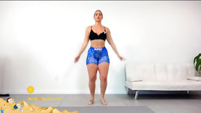 yoga video: Yoga Moves - Professional Contortions by a Self Proclaimed BBW Pawg