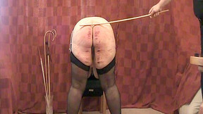 caning video: A Severe Thrashing: Rosies 300 Stroke Caning