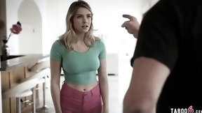 american video: Dads best friend fucks his 19 year old daughter into the kitchen