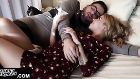 creampie video: Alina And Bf Fucks While Stepmom Watch Skank two
