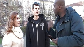 money video: Schwarzer mann fickt meine freundin und ich darf nur etwas helfen
