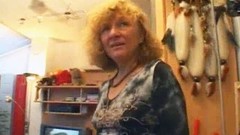 giving head video: German Granny Turns Into Slut In Her Home