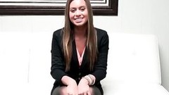 gorgeous video: Stunner Interviews for Job with Top Real Estate Agency