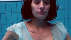 underwater video: Piyavka Chehova big bouncy juicy tits underwater