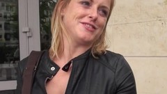 french big cock video: Amateur blonde babe from the street - porn video