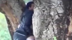 arab couple video: Sexy Arab hijab in the forest 2020.mp4
