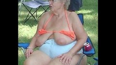 grandma video: Huge Granny Tits Jerk Off Challenge To The Beat