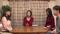 asian group sex video: swap family