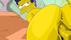 parody video: Simpsons Porn - Marge and Artie afterparty