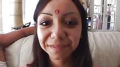 gorgeous indian video: Gorgeous Indian Girl Gets Spit R...