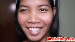pregnant asian video: 15 week pregnant thai teen asian super horny gives deepthroa