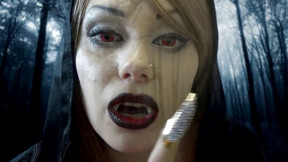 vampire video: You will just obey ! And be my food anytime i want!