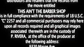 hairdresser video: This Ain't The Barber Shop XXX